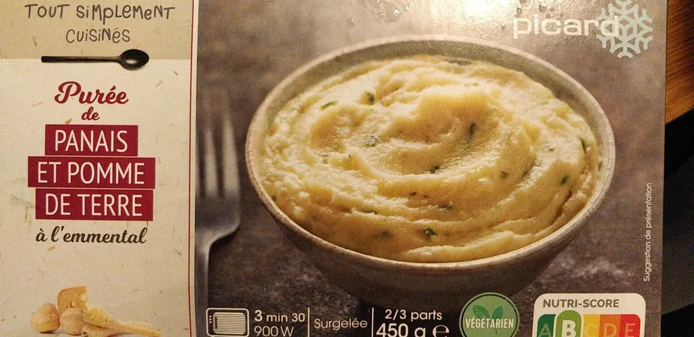 Purée de panais et pommes de terre à l'Emmental
