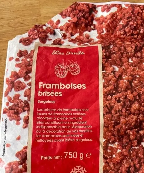 Framboises brisées