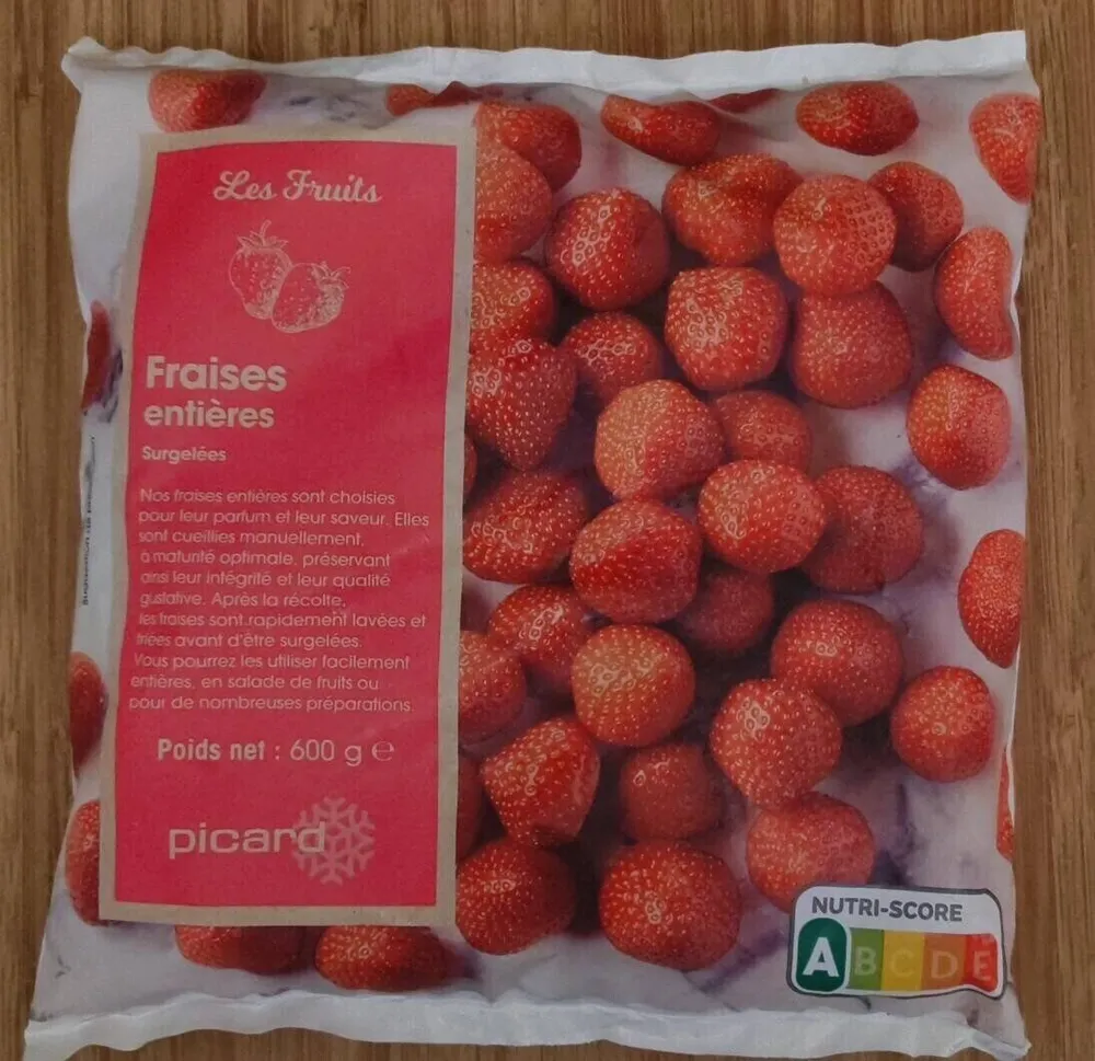 Fraises entières