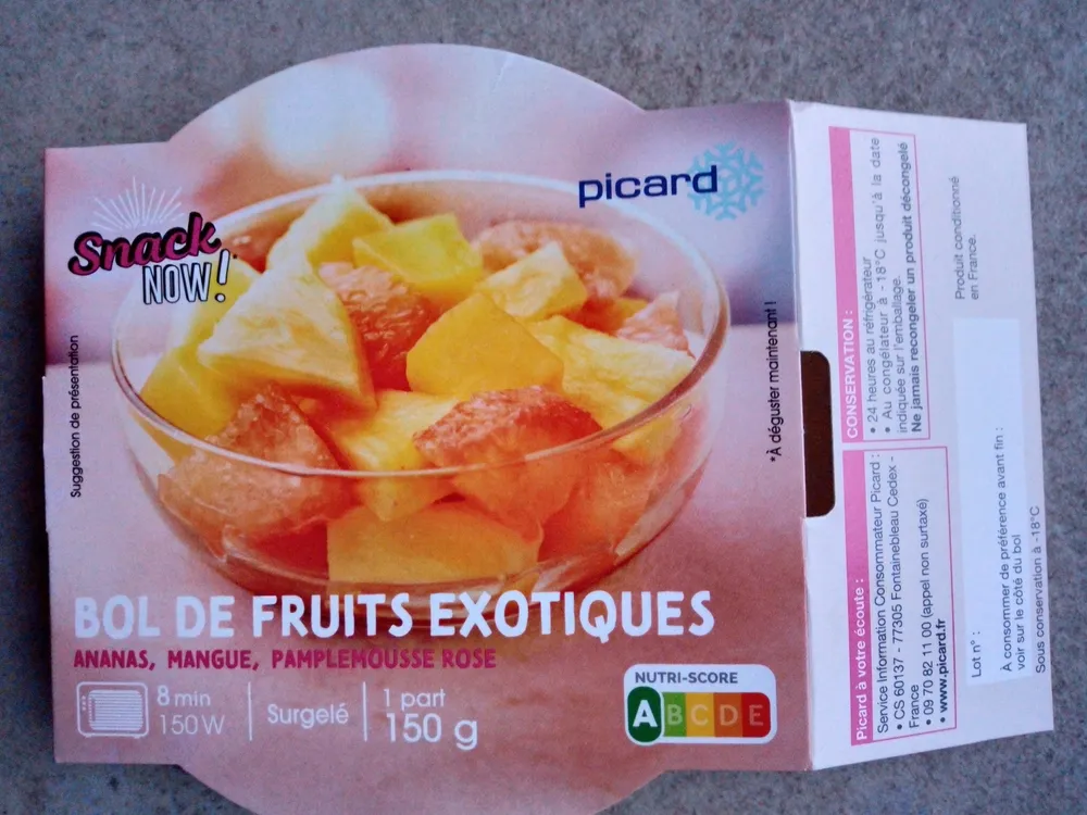 Bol de Fruits exotiques