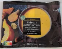 Velouté potimarron, patate douce, truffe blanche d'été 1% aromatisée