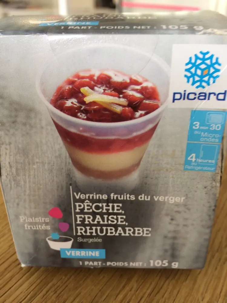 Verrine Fruits du Verger
