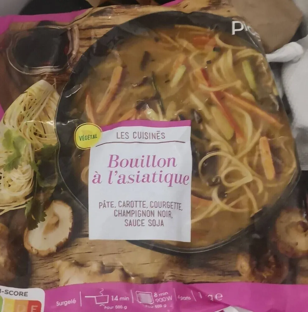 bouillon à l'asiatique