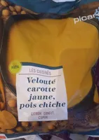 Velouté carotte jaune pois chiche