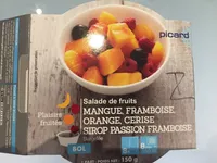 Bol de fruits au sirop passion framboise