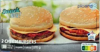 2 cheeseburgers surgelés