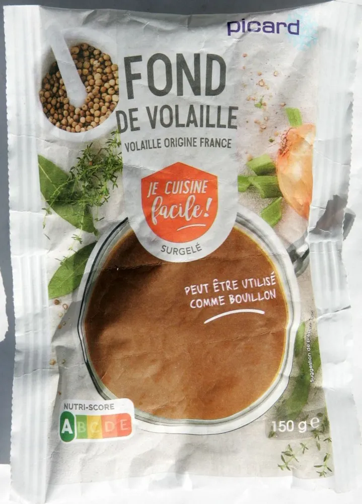 Fond de volaille surgelé
