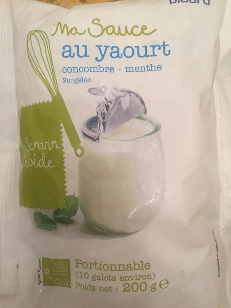 Ma sauce au yourt