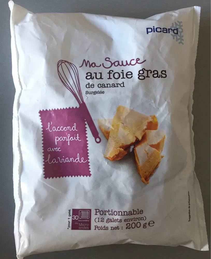 Ma Sauce au foie gras de canard