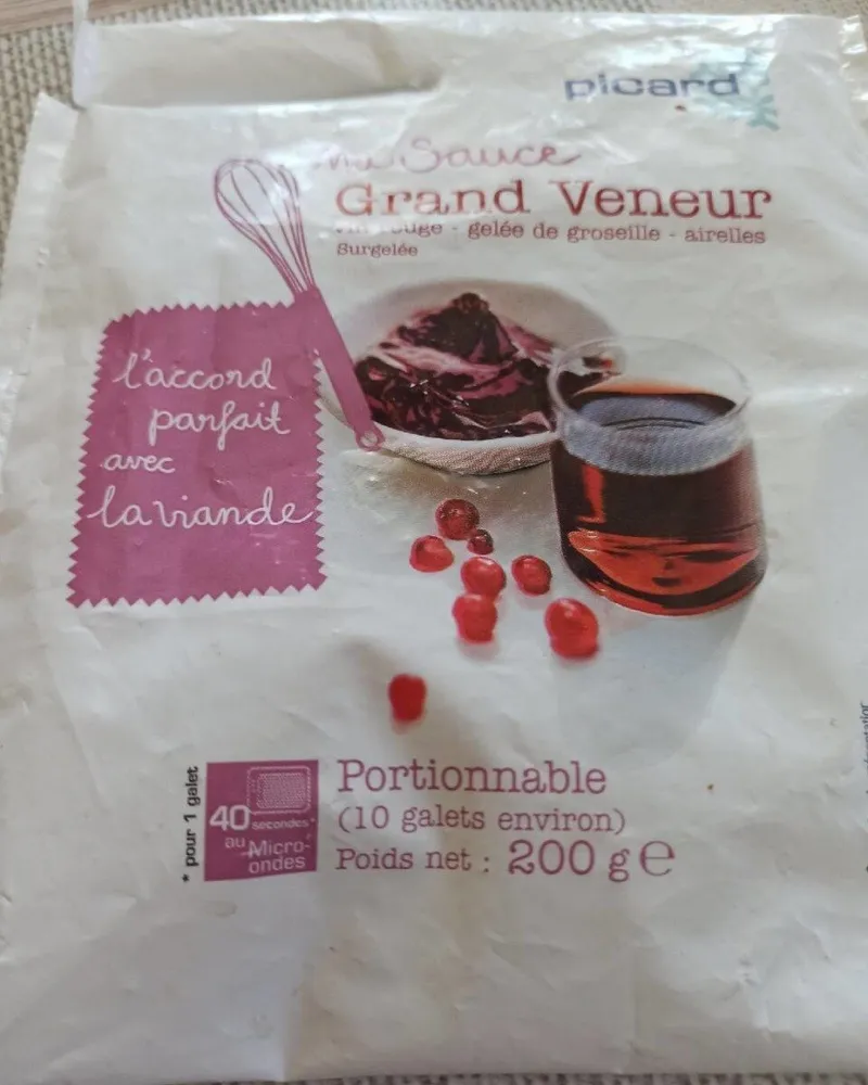 Ma sauce Grand Veneur