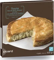 Tourte noix de Saint-Jacques et colin