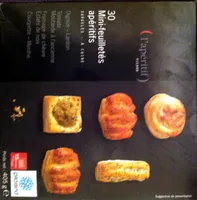 30 Mini-feuilletés apéritifs - surgelés 405 g