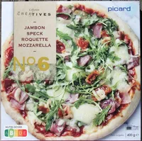 Pizza N°6 - Jambon, Speck, Roquette, Mozzarella