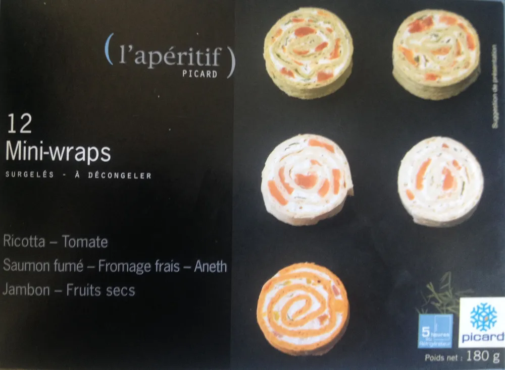 12 mini-wraps
