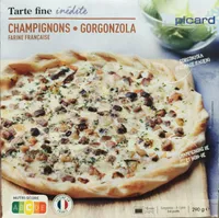 Tarte fine Champignons Gorgonzola