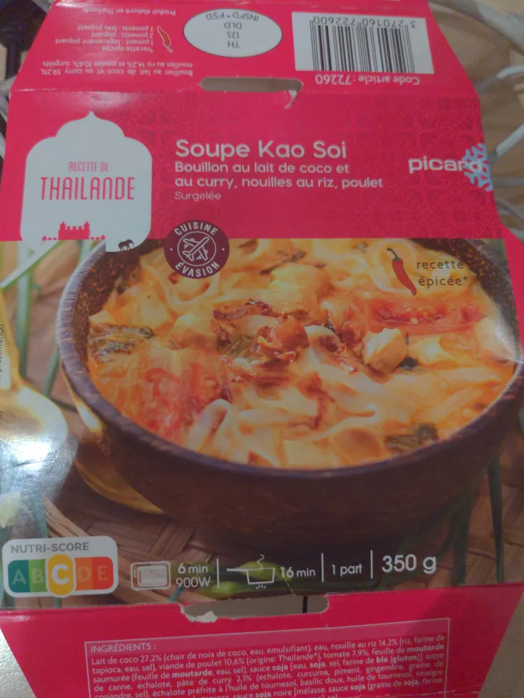Soupe Kao Soi
