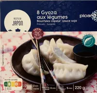 8 Gyoza aux légumes
