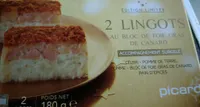 Lingots au bloc de Foie Gras