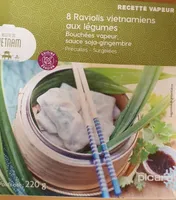 Raviolis vietnamiens aux légumes