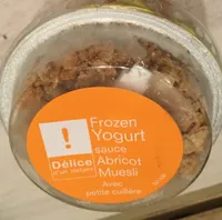 Frozen Yogurt Sauce Abricot Muesli