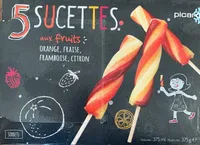 Sucettes aux fruits
