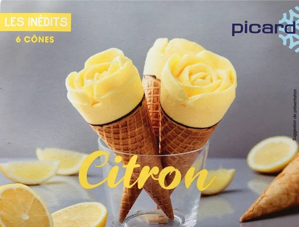 Les inédits - 6 cônes citron🍋