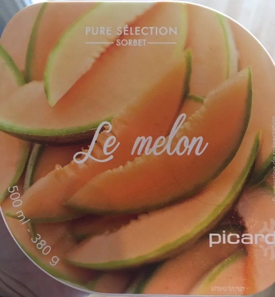 Sorbet melon