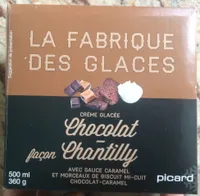 Glace chocolat façon chantilly