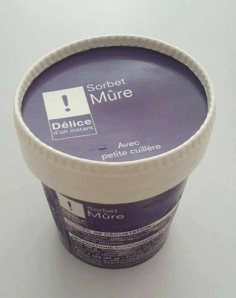 Sorbet Mûre