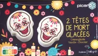 Têtes de mort glacées