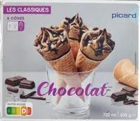 Les Classique - 6 Cônes chocolat