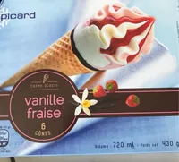 Crème Glacée Vanille Fraise