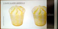 2 coupes glacées Limoncello