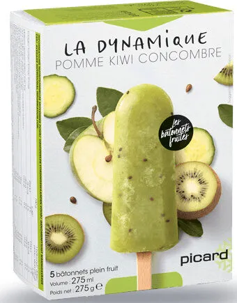 La dynamique pomme kiwi concombre