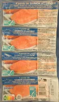 4 pavés de SAUMON ATLANTIQUE