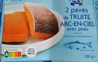 Pavés de truite