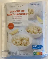 Ceviche de Saint-Jacques à l’échalote et au citron