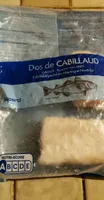 Dos de cabillaud  surgelé