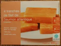 4 Tranches de Filet de Saumon Atlantique
