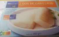 2 DOS DE CABILLAUD