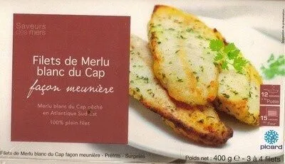 Filet de Merlu blanc du Cap façon meunière