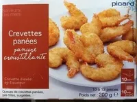 Crevettes panés
