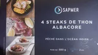 4 steaks de thon albacore