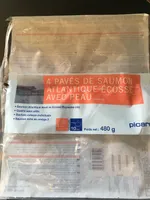 4 Pavés de saumon atlantique écosse avec peau