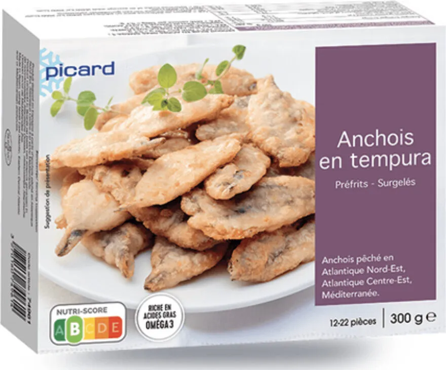 Anchois en tempura