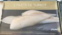 2 filets de turbot