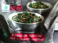 Épinards Cuisinés aux Tomates Confites