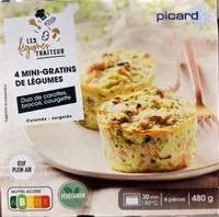 Mini gratin de legumes
