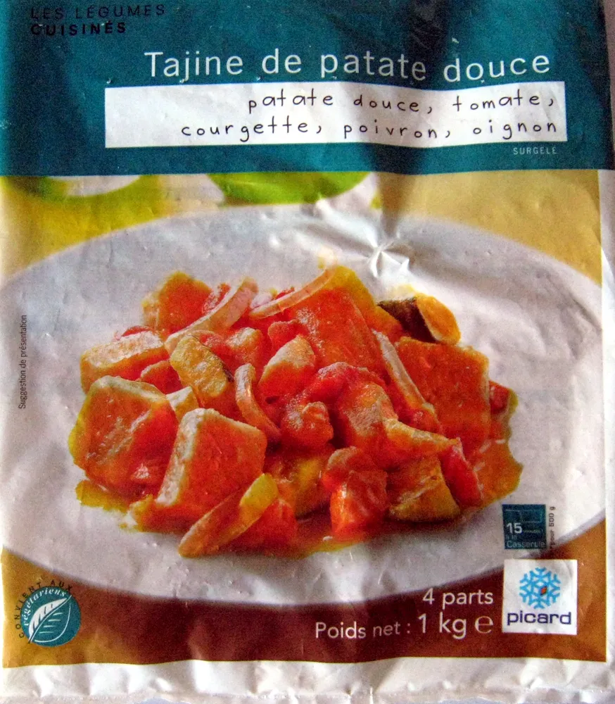 Tajine de patate douce surgelée Picard