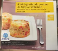 4 mini-gratins de pomme de terre à l'italienne
